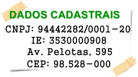 Dados cadastrais